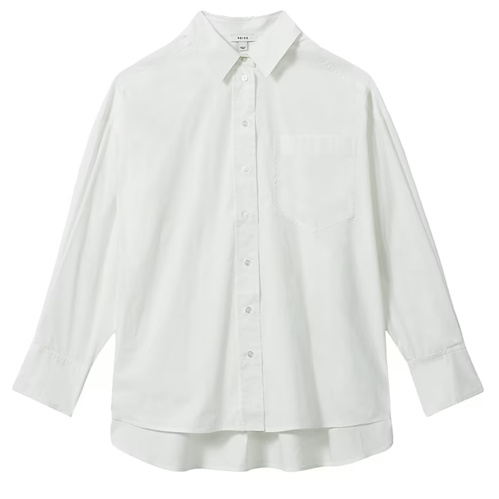 Anine Bing Classic White Mika Shirt